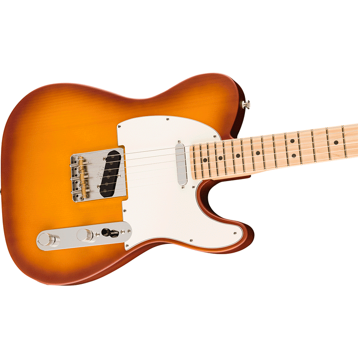 Guitarra Eléctrica Fender American Performer Timber Telecaster de Edición Limitada con mástil de maple - Honey Burst