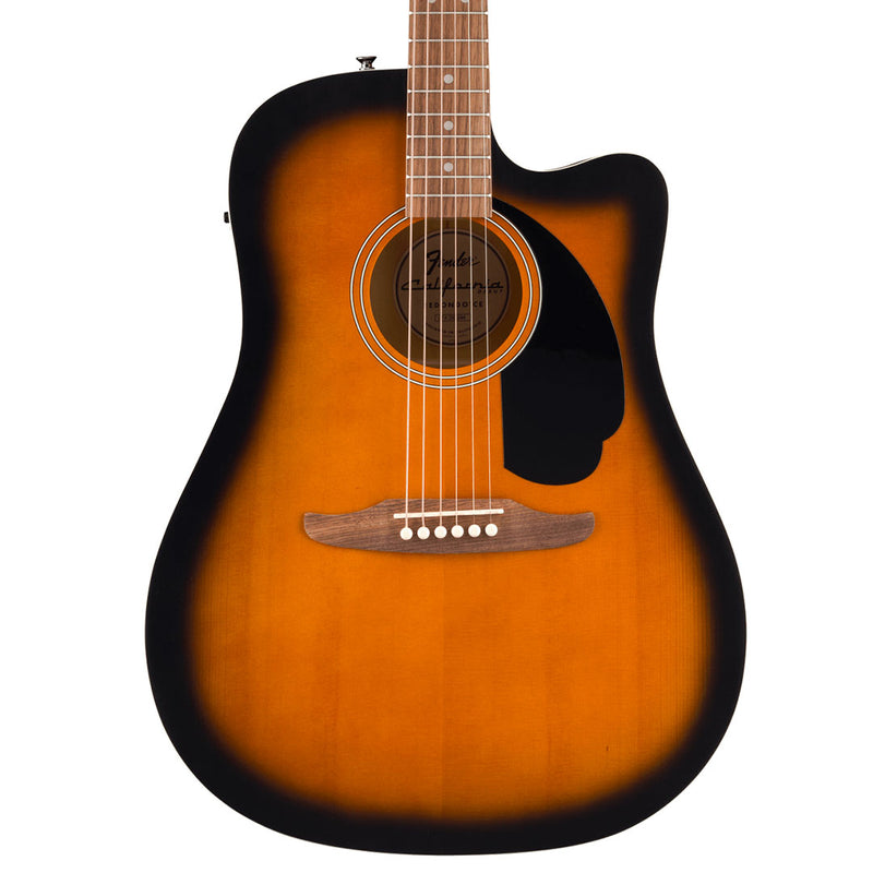 Guitarra Electroacústica Fender California Debut Redondo™ CE - 2 Color Sunburst