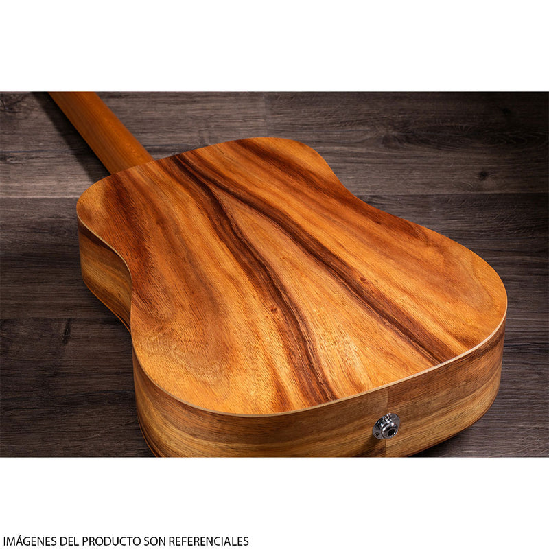 Guitarra Electroacústica Taylor Baby BTE-Koa Dreadnought - Natural