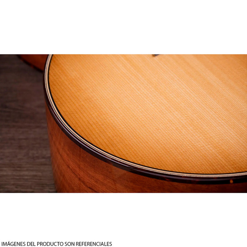 Guitarra Electroacústica Taylor 514CE Grand Auditorium con diapasón de Ébano Crelicam de África Occidental