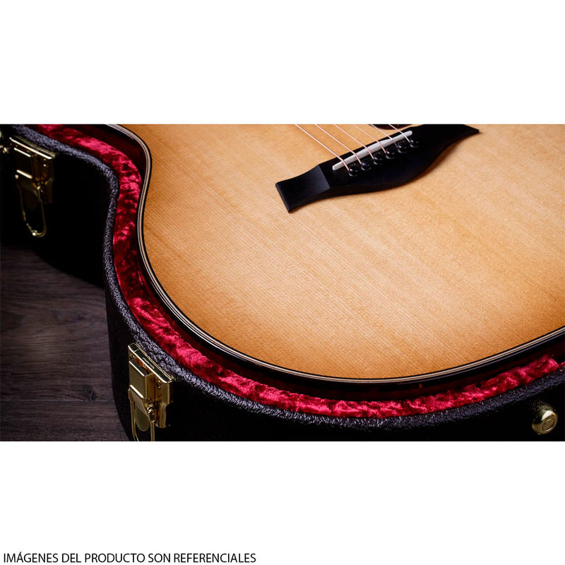 Guitarra Electroacústica Taylor 514CE Grand Auditorium con diapasón de Ébano Crelicam de África Occidental