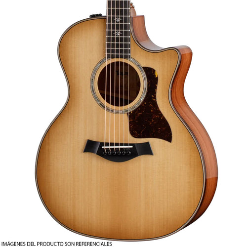 Guitarra Electroacústica Taylor 514CE Grand Auditorium con diapasón de Ébano Crelicam de África Occidental