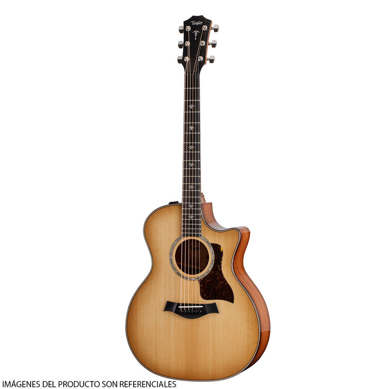 Guitarra Electroacústica Taylor 514CE Grand Auditorium con diapasón de Ébano Crelicam de África Occidental