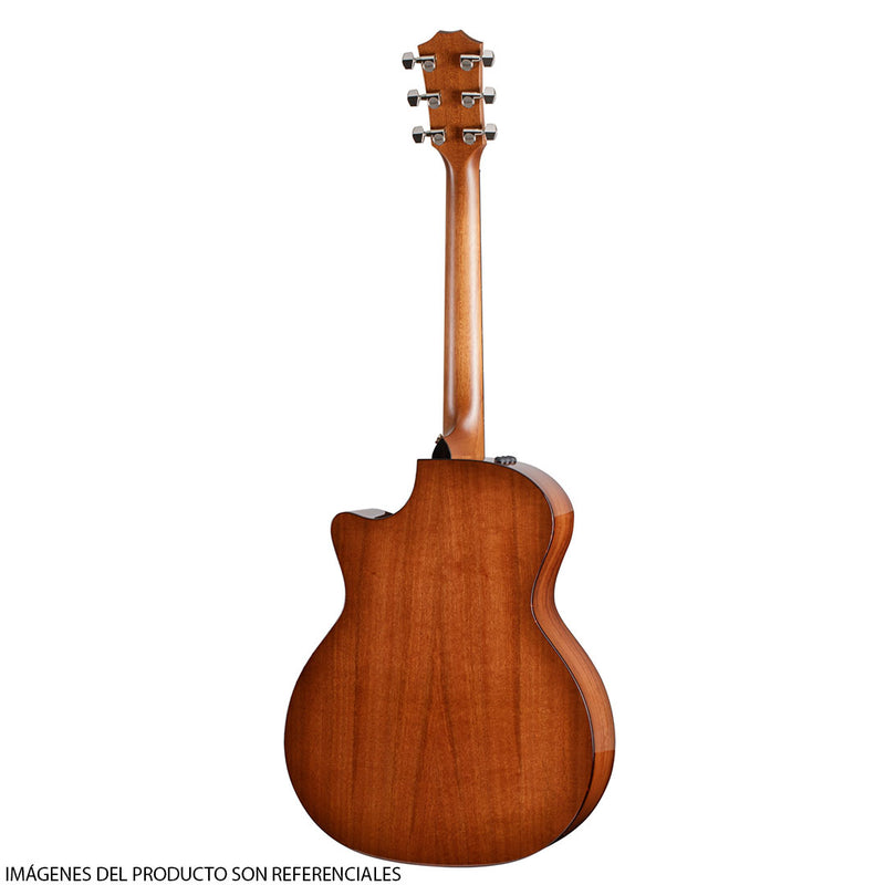 Guitarra Electroacústica Taylor 514CE Grand Auditorium con diapasón de Ébano Crelicam de África Occidental