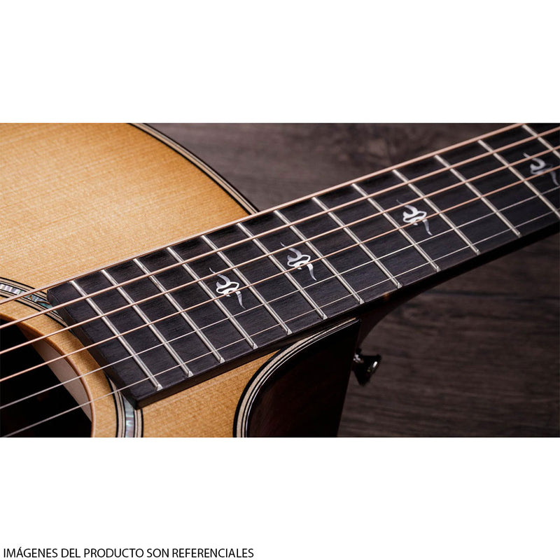 Guitarra Electroacústica Taylor 514CE Grand Auditorium con diapasón de Ébano Crelicam de África Occidental