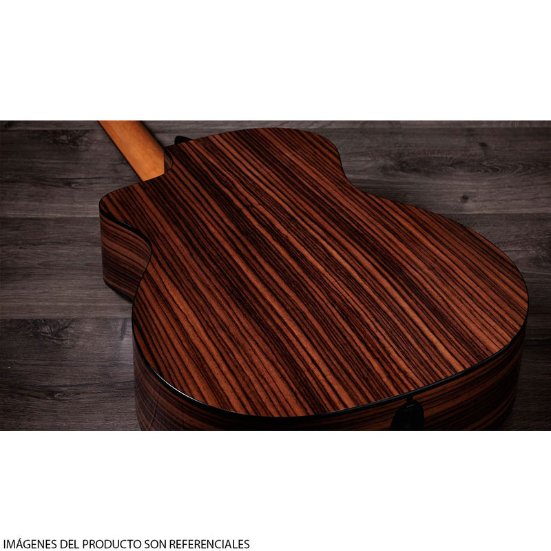 Guitarra Electroacústica Taylor 214ce Plus con diapasón de Ébano Crelicam de África Occidental - Natural