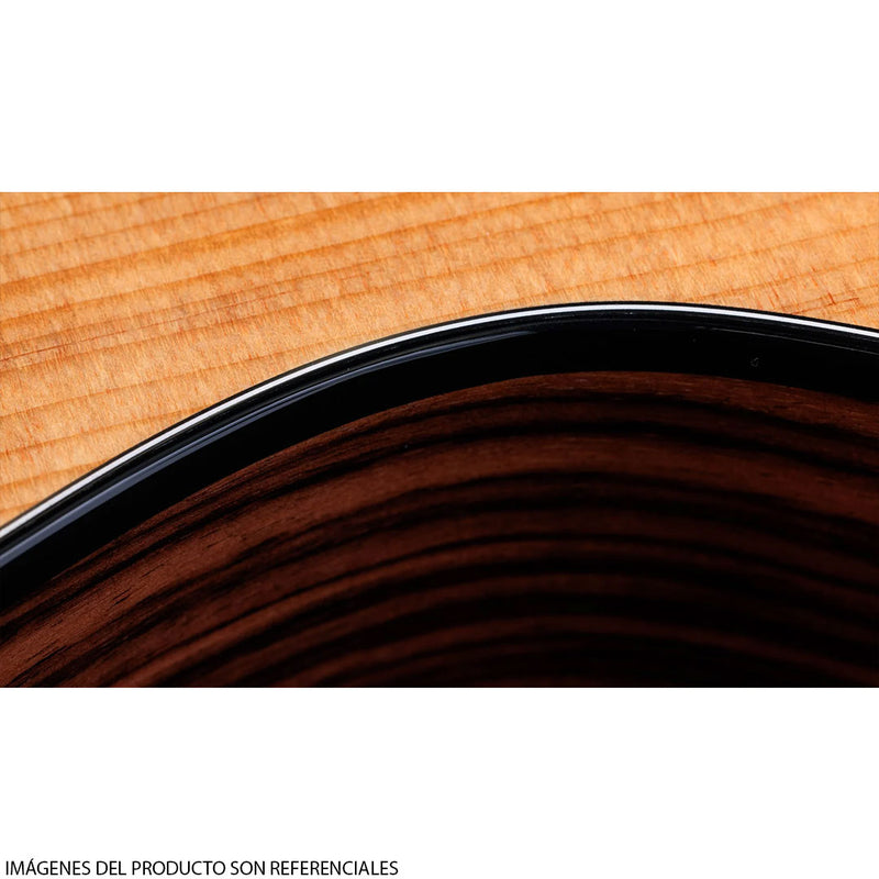 Guitarra Electroacústica Taylor 214ce Plus con diapasón de Ébano Crelicam de África Occidental - Natural