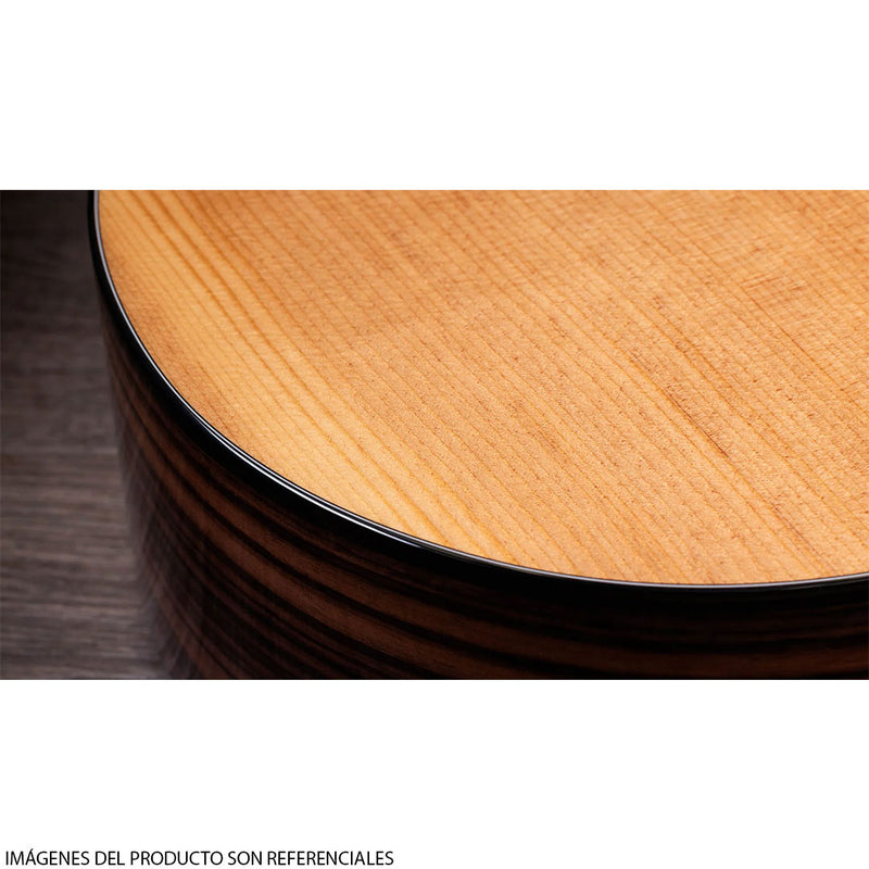 Guitarra Electroacústica Taylor 214ce Plus con diapasón de Ébano Crelicam de África Occidental - Natural