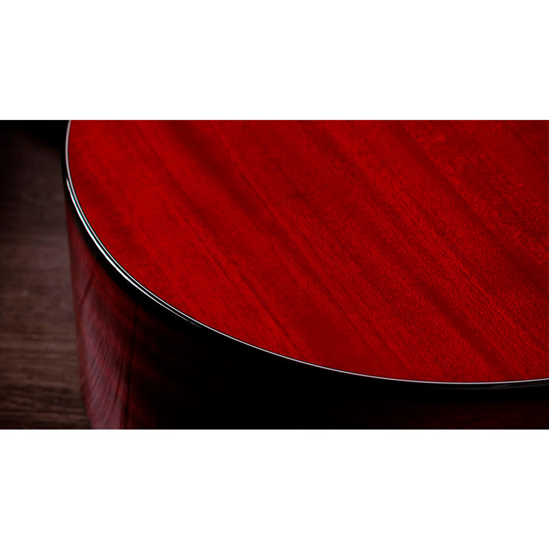 Guitarra Electroacústica Taylor 224CE DLX LTD - Trans Red