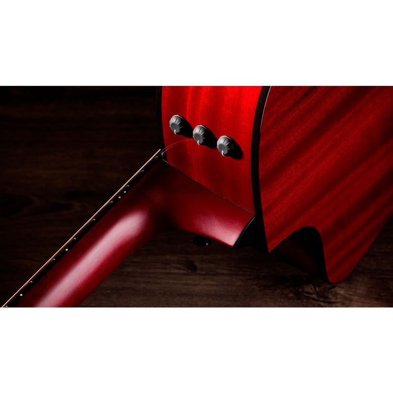 Guitarra Electroacústica Taylor 224CE DLX LTD - Trans Red