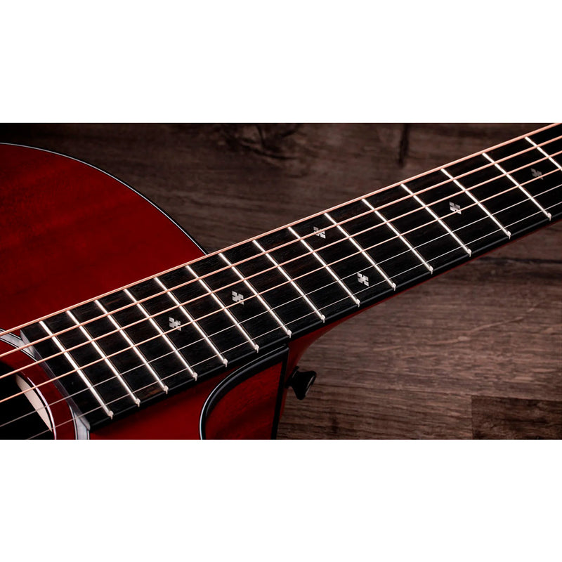 Guitarra Electroacústica Taylor 224CE DLX LTD - Trans Red