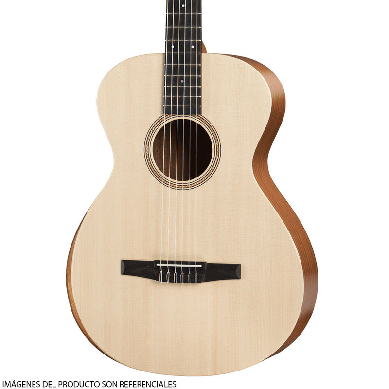 Guitarra Acústica Taylor Academy 12-N con Cuerdas de Nylon y diapasón de Ébano Crelicam de África Occidental