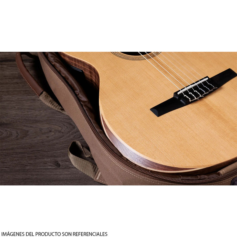 Guitarra Acústica Taylor Academy 12-N con Cuerdas de Nylon y diapasón de Ébano Crelicam de África Occidental