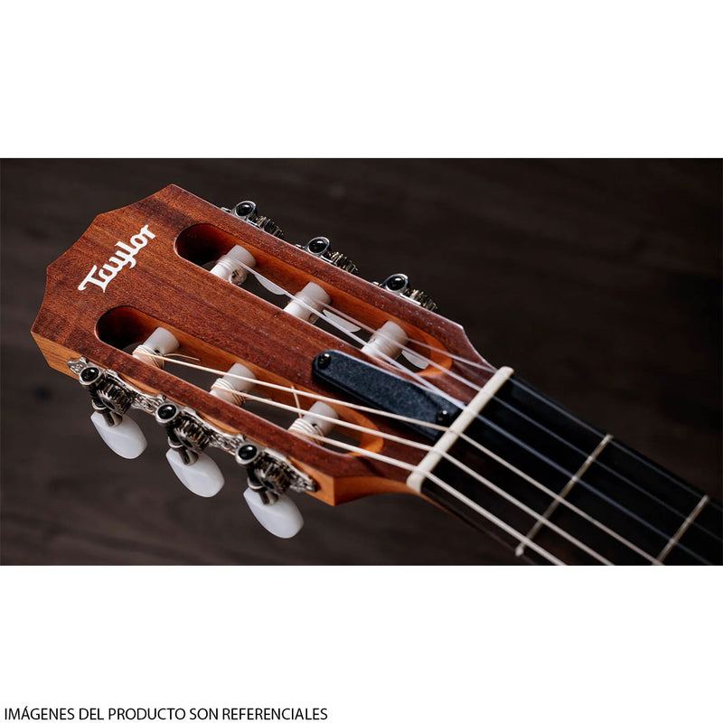 Guitarra Acústica Taylor Academy 12-N con Cuerdas de Nylon y diapasón de Ébano Crelicam de África Occidental