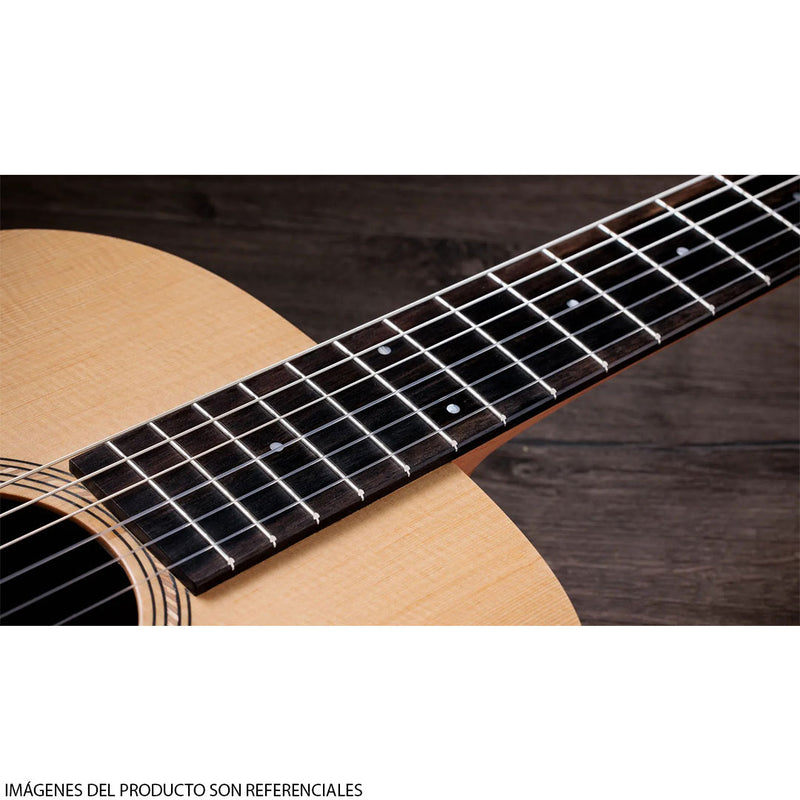 Guitarra Acústica Taylor Academy 12-N con Cuerdas de Nylon y diapasón de Ébano Crelicam de África Occidental
