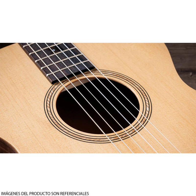 Guitarra Acústica Taylor Academy 12-N con Cuerdas de Nylon y diapasón de Ébano Crelicam de África Occidental