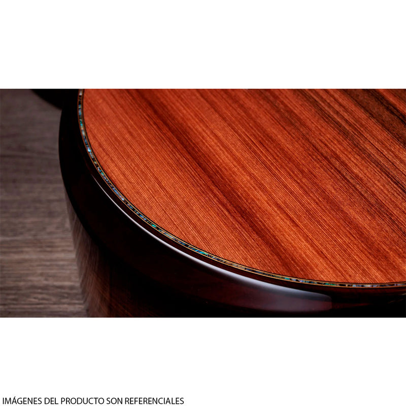 Guitarra Electroacústica Taylor Builder's Edition 914CE con diapasón de Ébano Crelicam de África Occidental