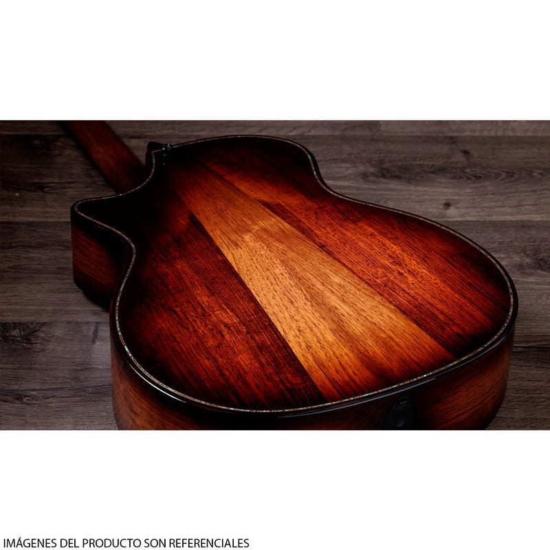 Guitarra Electroacústica Taylor Builder's Edition 914CE con diapasón de Ébano Crelicam de África Occidental