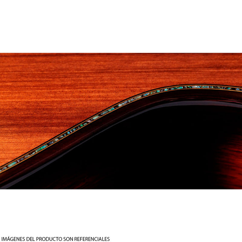 Guitarra Electroacústica Taylor Builder's Edition 914CE con diapasón de Ébano Crelicam de África Occidental