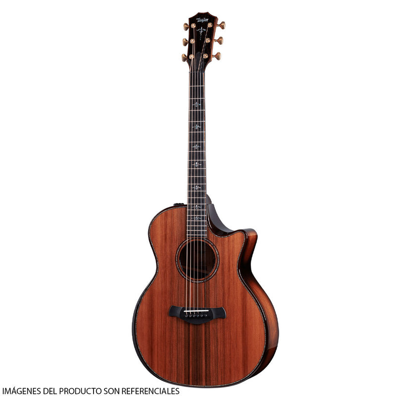 Guitarra Electroacústica Taylor Builder's Edition 914CE con diapasón de Ébano Crelicam de África Occidental