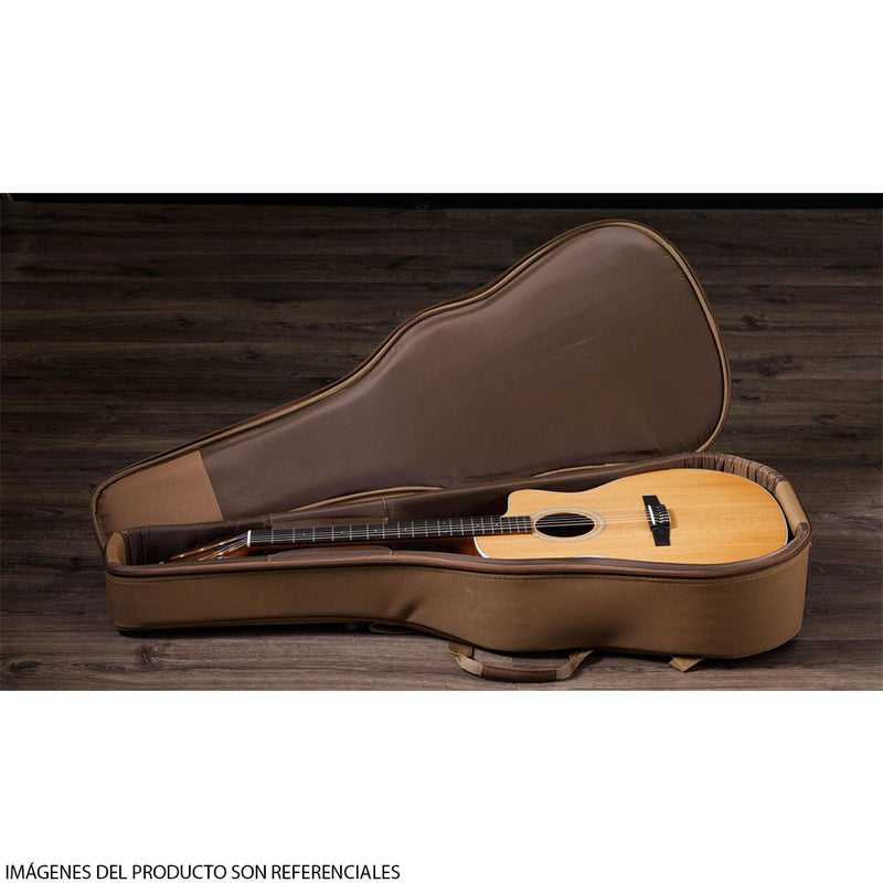 Guitarra Electroacústica de cuerdas de Nylon Taylor 214CE-N Walnut/Spruce con diapasón de Ébano Crelicam de Áfrinca Occidental