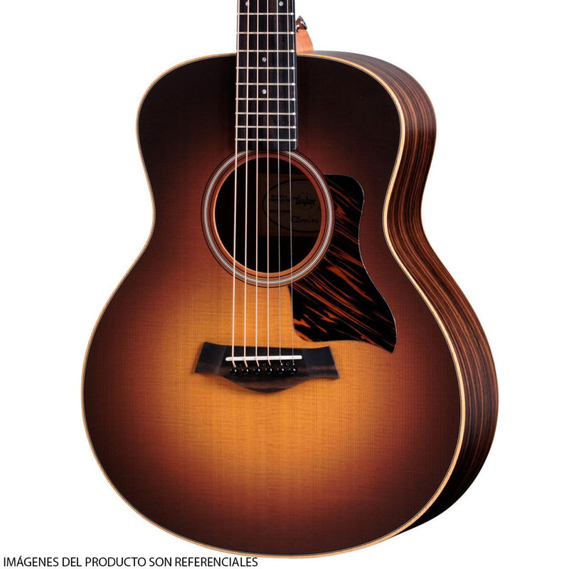 Guitarra Electroacústica Taylor GS Mini-e Rosewood con diapasón de Ébano Crelicam de África Occidental - Sunburst
