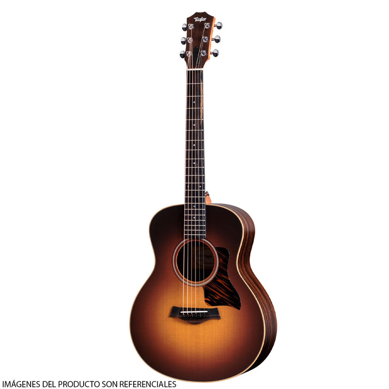 Guitarra Electroacústica Taylor GS Mini-e Rosewood con diapasón de Ébano Crelicam de África Occidental - Sunburst