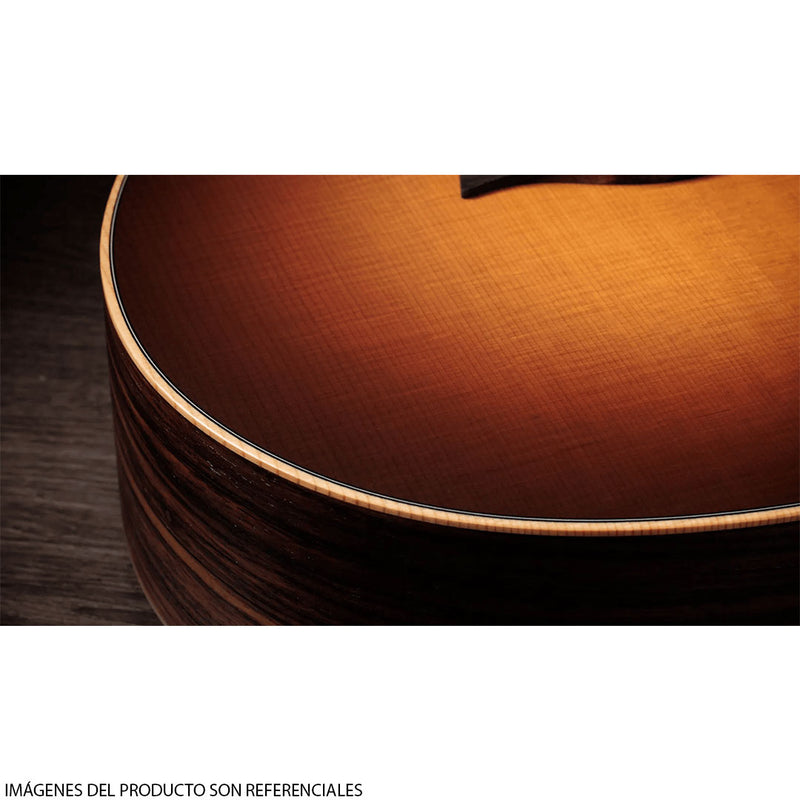 Guitarra Electroacústica Taylor GS Mini-e Rosewood con diapasón de Ébano Crelicam de África Occidental - Sunburst