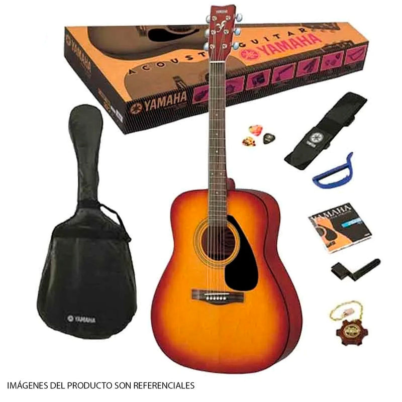 Pack de Guitarra Acústica Yamaha F310P Dreadnought - Tobacco Brown Sunburst