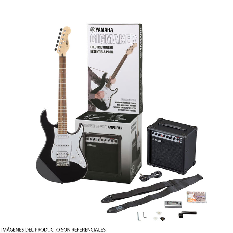 Pack de Guitarra Eléctrica Yamaha Gigmaker EG112GPII - Black