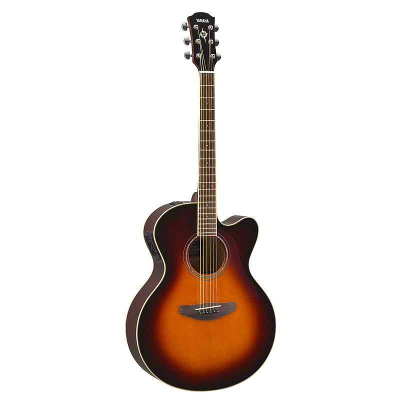 Guitarra Electroacústica Yamaha CPX600 Medium Jumbo Cutaway - Old Violin Sunburst