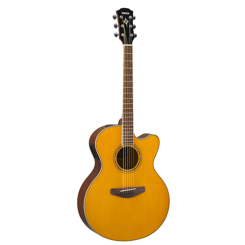 Guitarra Electroacústica Yamaha CPX-600 Medium Jumbo Cutaway - Vintage Tint