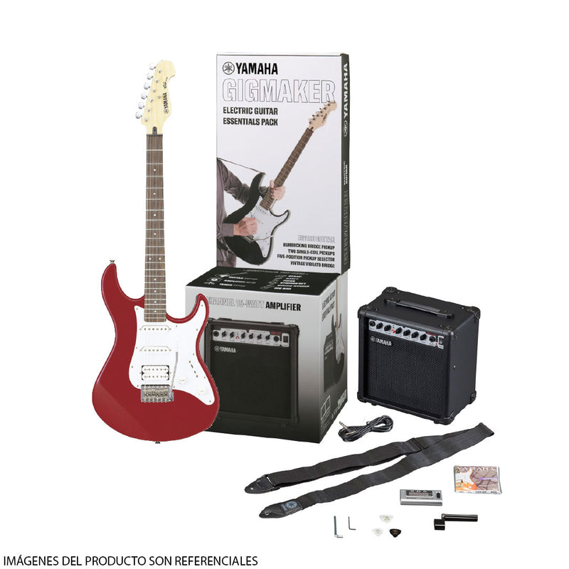 Pack de Guitarra Eléctrica Yamaha Gigmaker EG112GPII - Metallic Red
