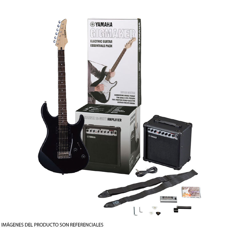 Pack de Guitarra Eléctrica Yamaha Gigmaker ERG121GPII - Negro