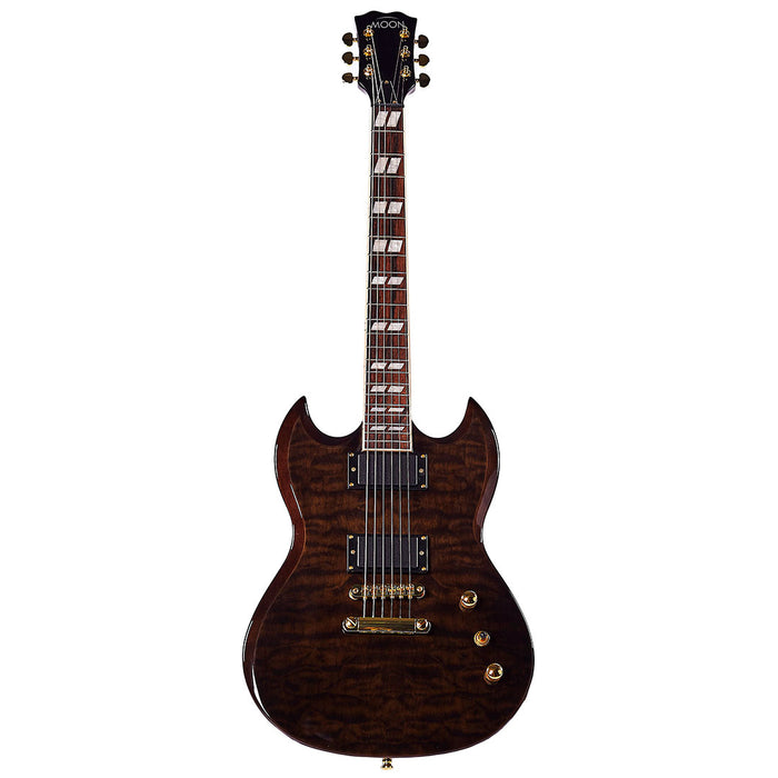 Guitarra eléctrica Moon KSG-1000Q TBK