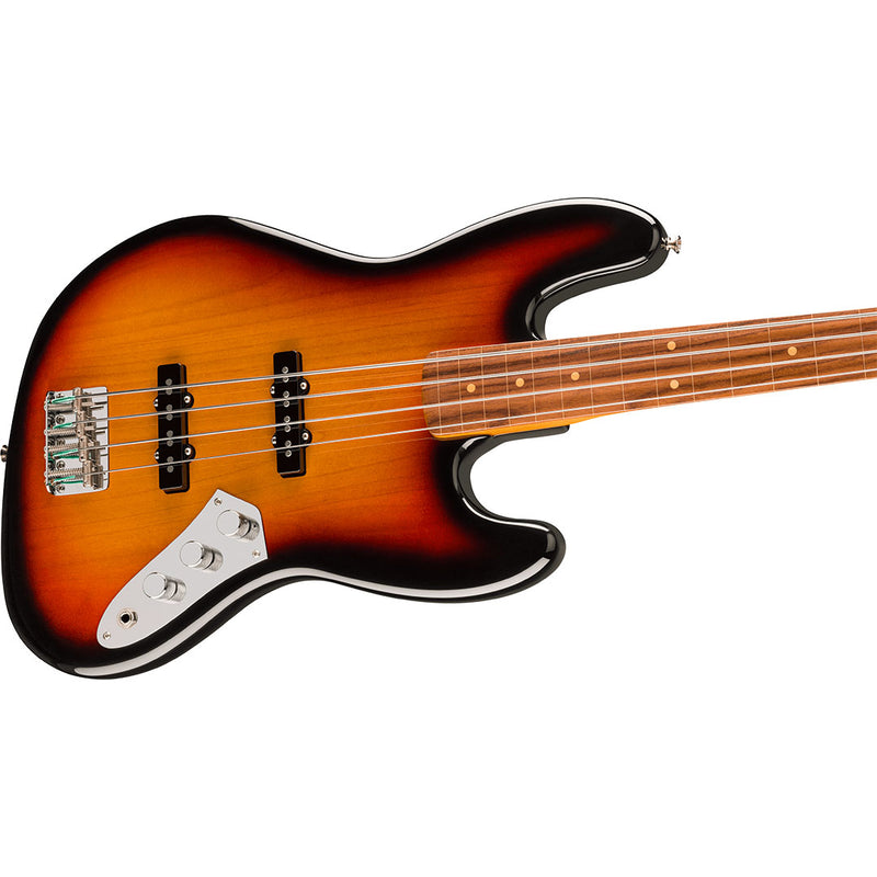Bajo Eléctrico Fender Artist Series Jaco Pastorius Jazz Bass con mástil de Pau Ferro - 3 Tone Sunburst