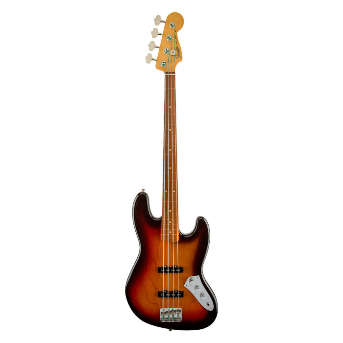 Bajo Eléctrico Fender Artist Series Jaco Pastorius Jazz Bass con mástil de Pau Ferro - 3 Tone Sunburst