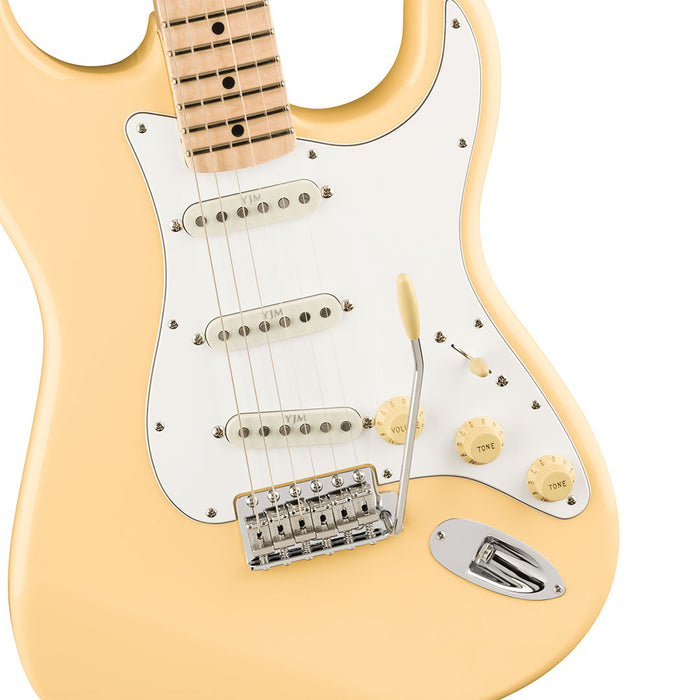 Guitarra Eléctrica Fender Artist Series Yngwie Malmsteen Stratocaster con mástil de Maple - Vintage White