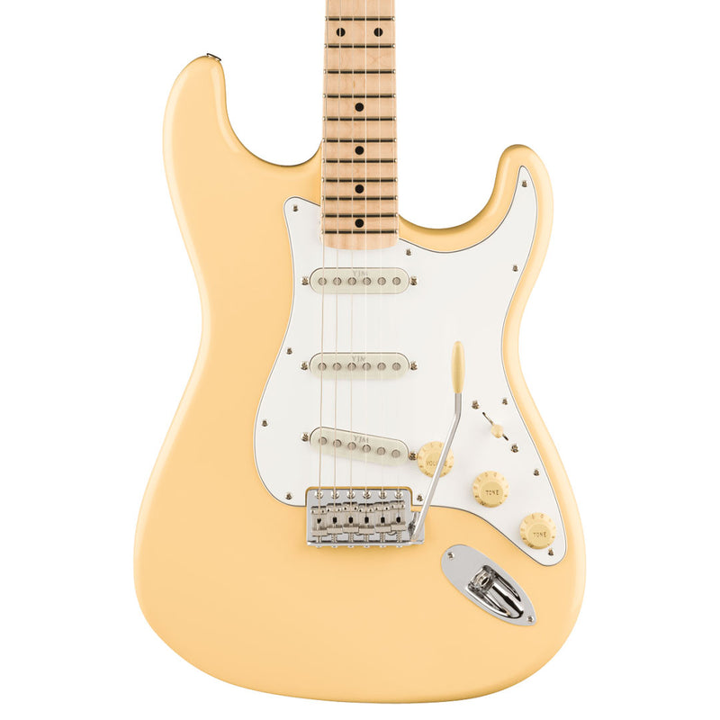 Guitarra Eléctrica Fender Artist Series Yngwie Malmsteen Stratocaster con mástil de Maple - Vintage White