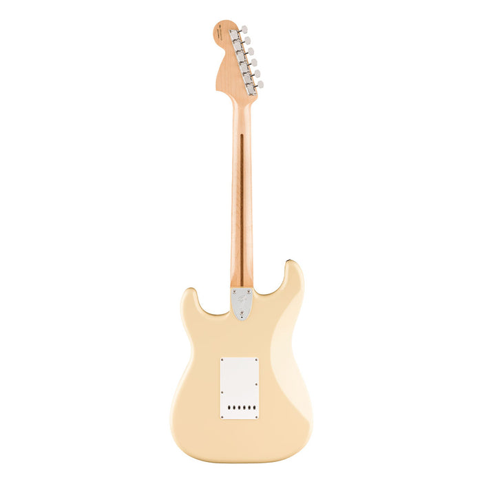 Guitarra Eléctrica Fender Artist Series Ritchie Blackmore Stratocaster con mástil de Palo Rosa - Olympic White