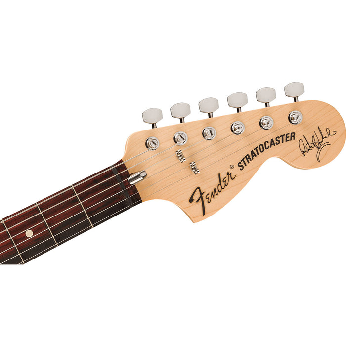 Guitarra Eléctrica Fender Artist Series Ritchie Blackmore Stratocaster con mástil de Palo Rosa - Olympic White