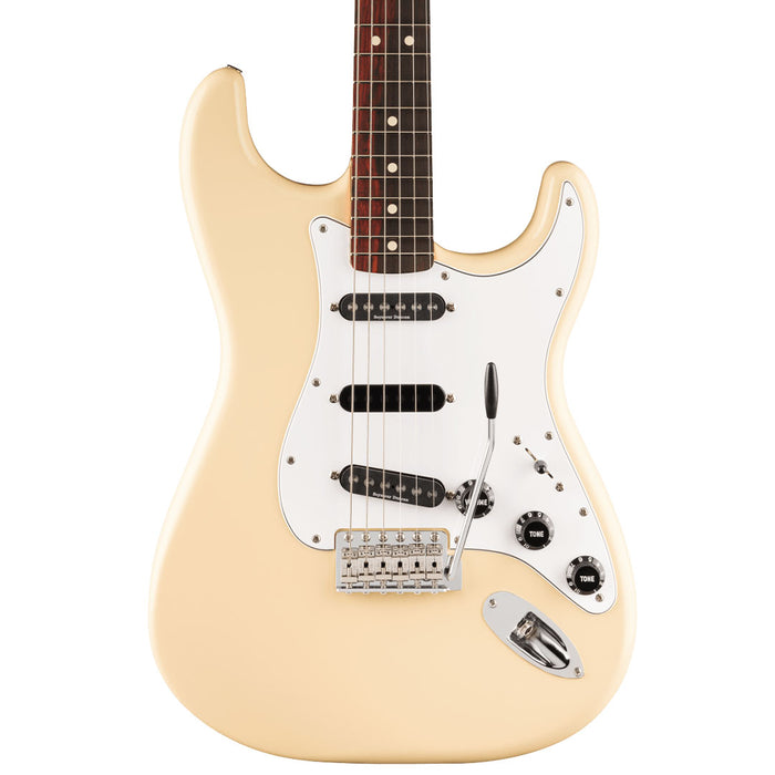 Guitarra Eléctrica Fender Artist Series Ritchie Blackmore Stratocaster con mástil de Palo Rosa - Olympic White