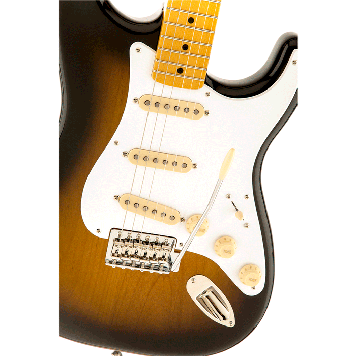 Guitarra Eléctrica Squier Classic Vibe Stratocaster 50s con mástil de maple - 2-Color Sunburst
