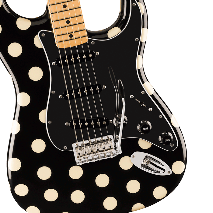 Guitarra Eléctrica Fender Artist Series Buddy Guy Standard Stratocaster con mástil de Maple - Polka Dot Finish