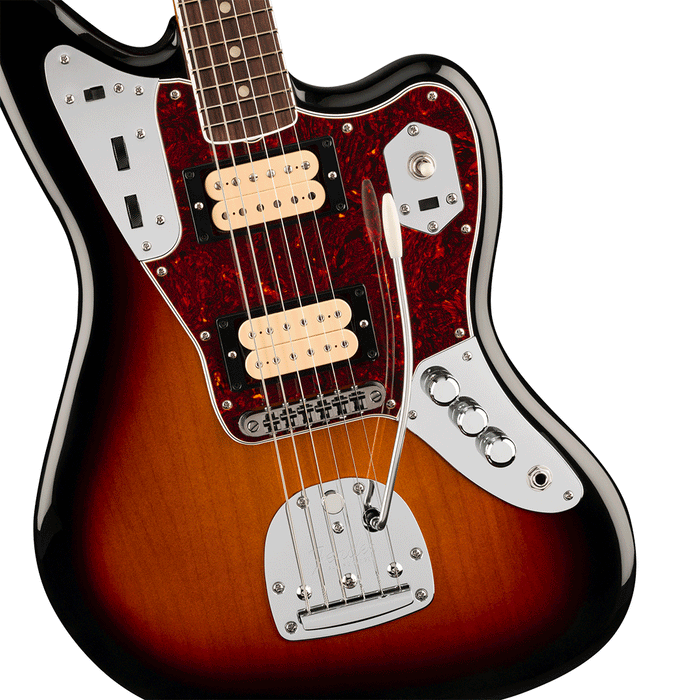 Guitarra Eléctrica Fender Kurt Cobain Jaguar con mástil de palo de rosa - 3 Color Sunburst