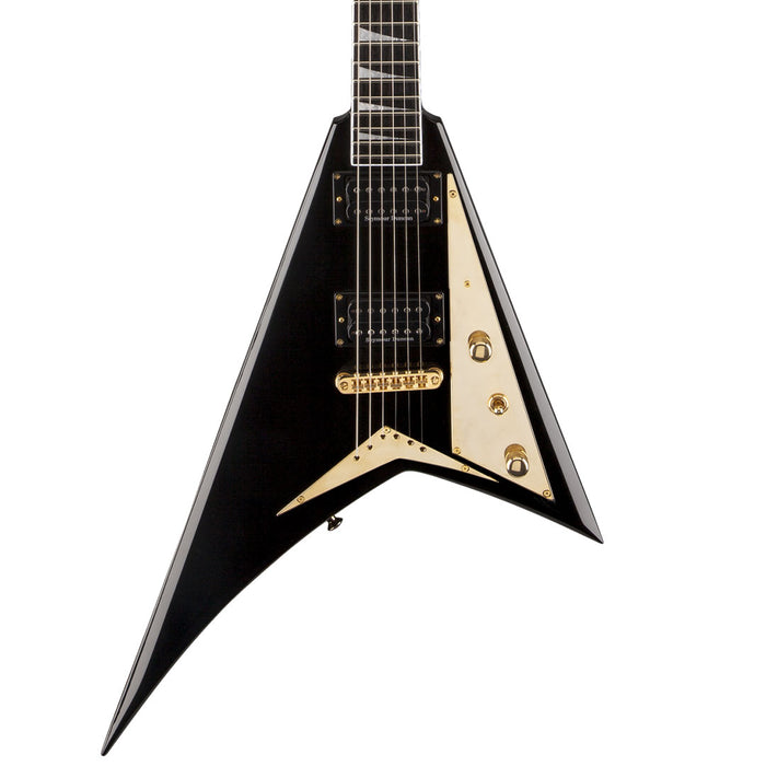 Guitarra Eléctrica Pro Series Rhoads RRT-5 con mástil de Ébano - Gloss Black