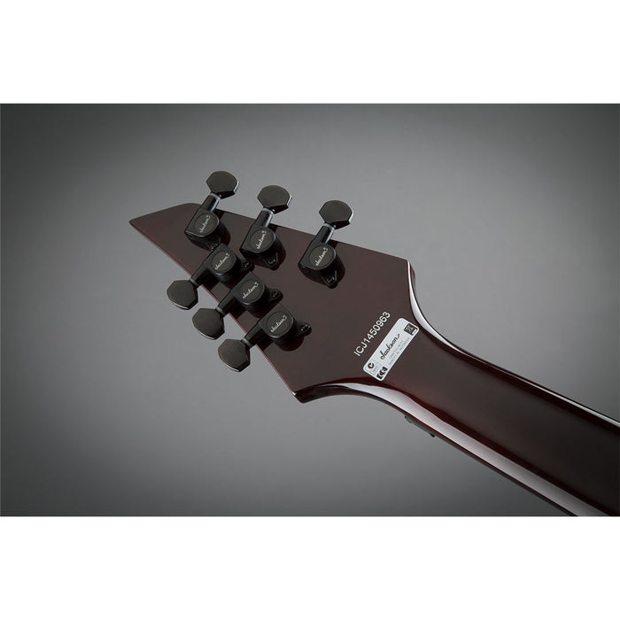 Guitarra Eléctrica Jackson X Series Soloist SLATXMGXQ3-6 con mástil de Palo Rosa - Tobacco Burst