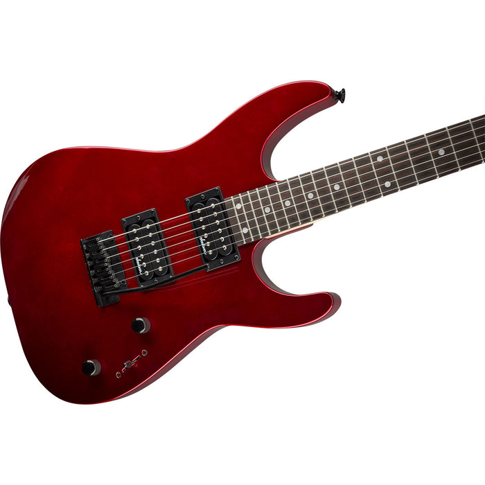 Guitarra Eléctrica Jackson JS Series Dinky JS12 con mástil de amaranto - Metallic Red