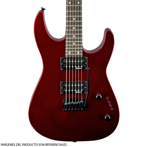 Guitarra Eléctrica Jackson JS Series Dinky® JS12 con diapasón de Amaranto - Metallic Red