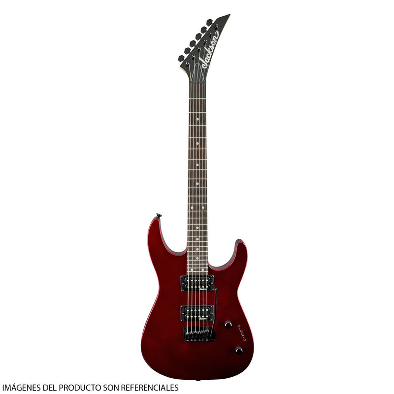 Guitarra Eléctrica Jackson JS Series Dinky® JS12 con diapasón de Amaranto - Metallic Red